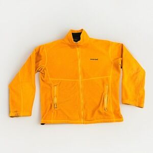 80-90s VTG MONT-BELL x LANDS' END Zip Fleece Jacket Sweater Full Zip Mens L